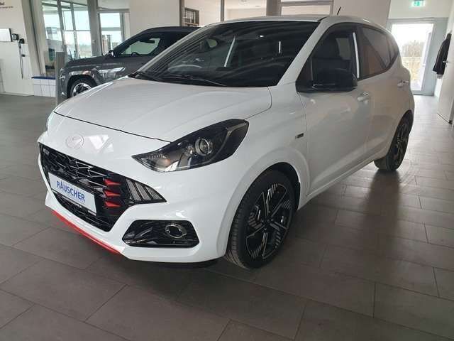 Atlas white Gebraucht 2025 Hyundai i10 N Line Kleinwagen | 18.990 € (Fairer Preis) - Bild 1/4