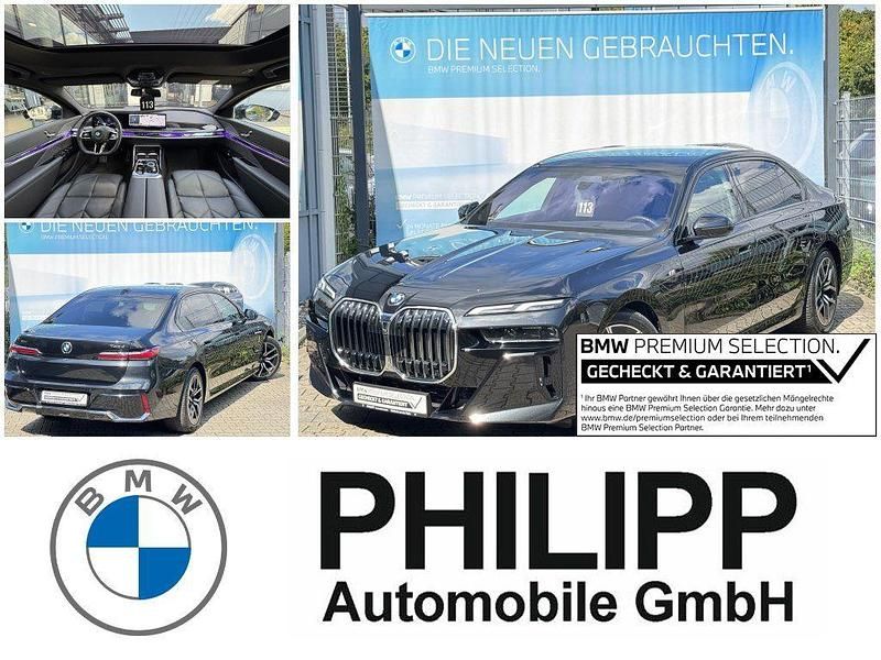 Schwarz Gebraucht 2024 BMW 740 M Sport Limousine | 93.980 € (Fairer Preis) - Bild 1/4