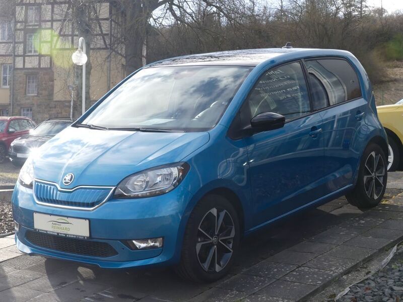 Gebraucht Skoda Citigo-e IV Style 61 kW (83 PS) 2020 Blau Kleinwagen