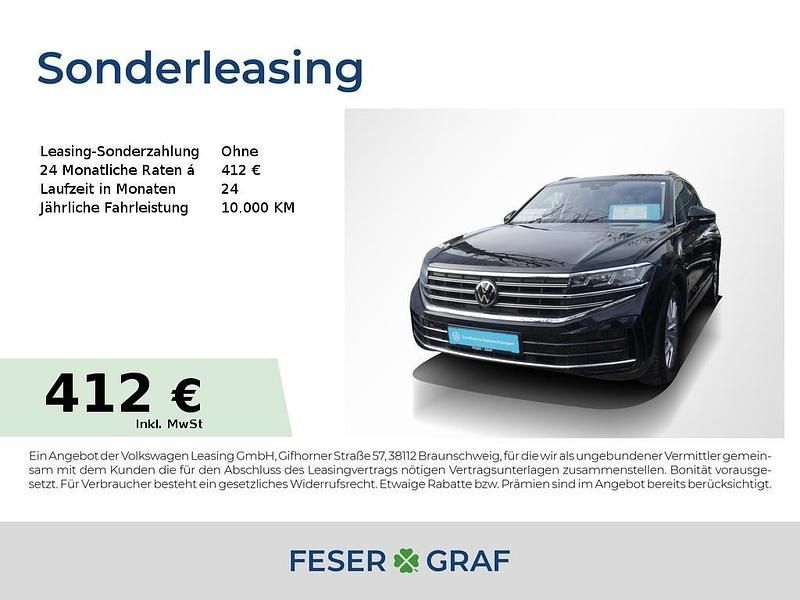 Gebraucht VW Touareg Elegance 231 PS (169 kW) 2025 Grenadillschwarz metallic SUV