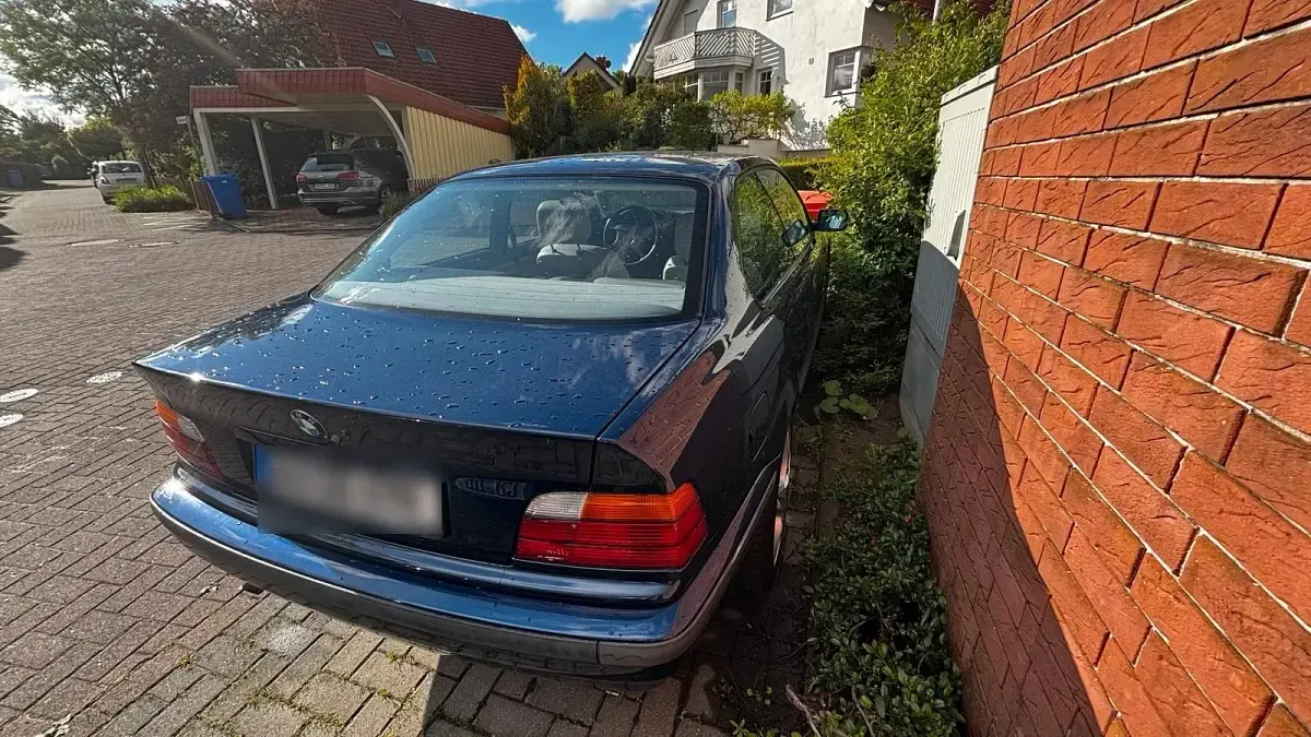 Gebraucht BMW 316 Sport Line 102 PS (75 kW) 1994 Blau Coupé