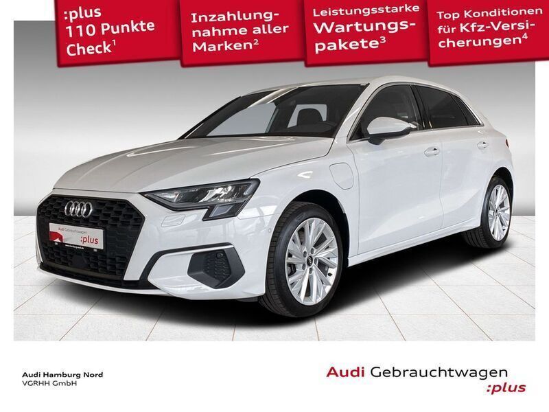 Ibisweiß Gebraucht 2021 Audi A3 Sportback e-tron Ambiente Kleinwagen | 25.980 € (Fairer Preis) - Bild 1/3