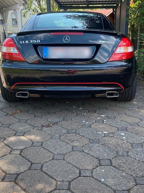 Gebraucht Mercedes SLK350 272 PS (200 kW) 2006 Schwarz Cabrio