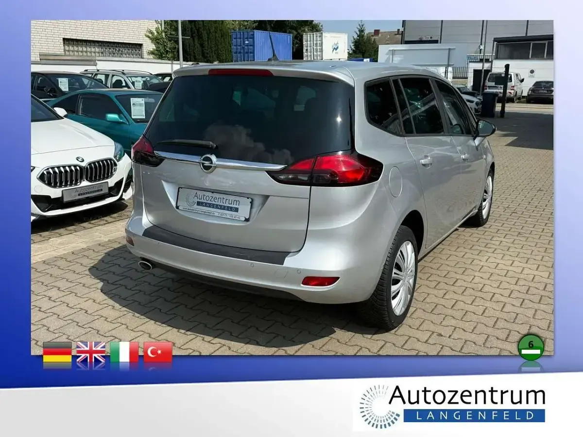 Gebraucht Opel Zafira Tourer 170 PS (125 kW) 2015 Silber Van / Kleinbus