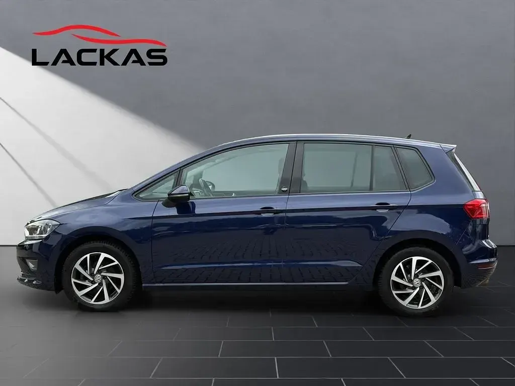 Gebraucht VW Golf Sportsvan Comfortline 110 PS (80 kW) 2017 Blau Van / Kleinbus