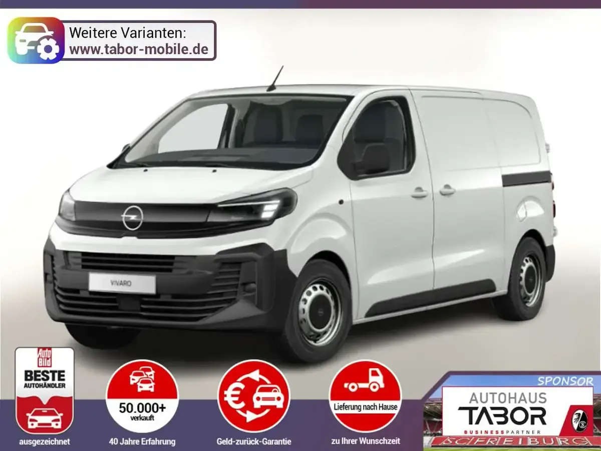 Neu Opel Vivaro 177 PS (130 kW) 2026 Kaolin weiß Van / Kleinbus