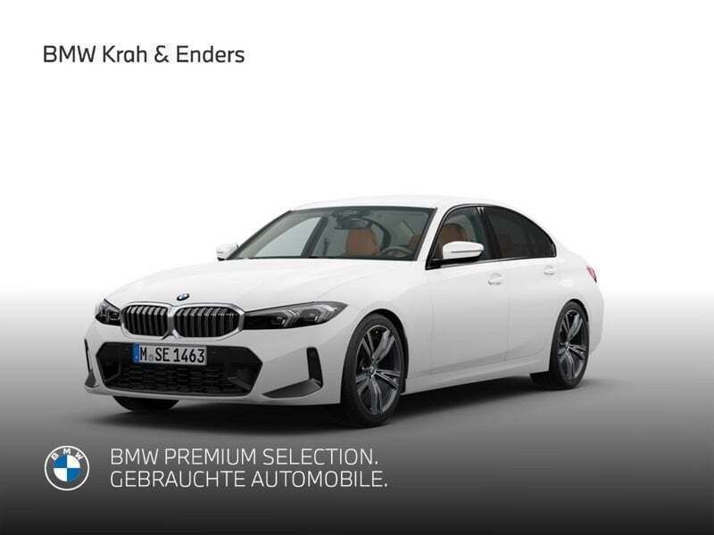 Weiss Gebraucht 2024 BMW 318 M Sport Limousine | 38.658 € (Fairer Preis) - Bild 1/4