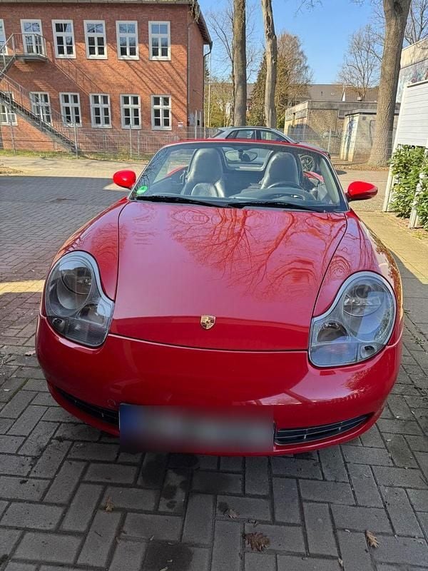 Gebraucht Porsche Boxster S 252 PS (185 kW) 2001 Rot Cabrio