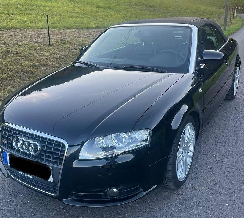 Schwarz Gebraucht 2008 Audi A4 Cabriolet Ambiente Cabrio | 14.900 € - Bild 1/4