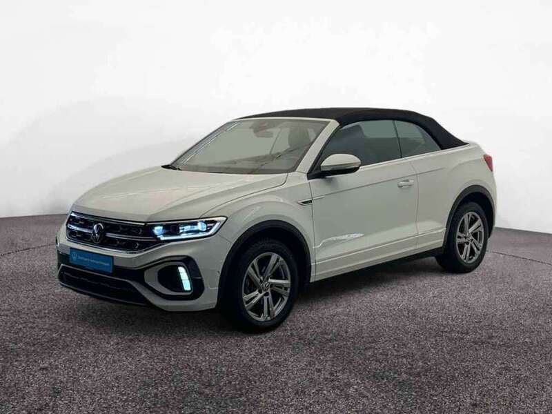 Gebraucht VW T-Roc Cabriolet R-line 150 PS (110 kW) 2024 Pure white Cabrio
