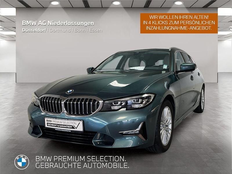 Blau Gebraucht 2021 BMW 318 Luxury Line Kombi | 28.990 € (Fairer Preis) - Bild 1/4