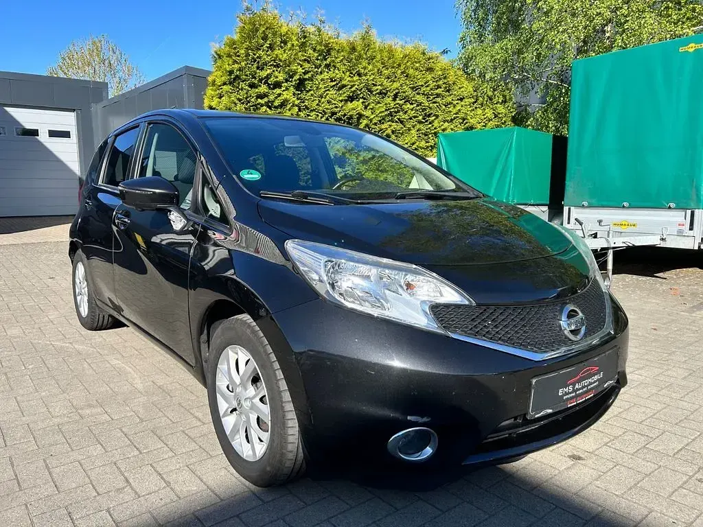 Second-hand Nissan Note Acenta+ 90 CP (66 kW) 2016 Negru Hatchback