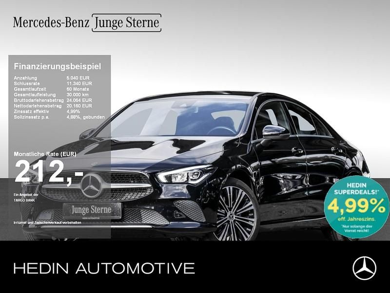Schwarz Gebraucht 2021 Mercedes CLA250e Progressive Limousine | 25.190 € (Superpreis) - Bild 1/4
