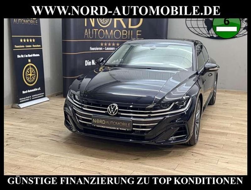 Deep black perleffek (metallic) Gebraucht 2021 VW Arteon R-line Kombi | 28.700 € (Guter Preis) - Bild 1/3