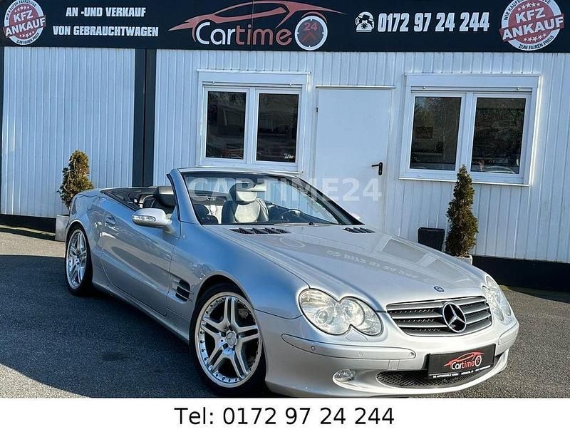 Gebraucht Mercedes SL500 306 PS (225 kW) 2003 Brillantsilber Cabrio