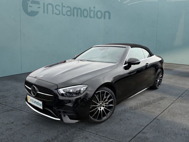 Gebraucht Mercedes E400 AMG line 330 PS (242 kW) 2023 Schwarz Cabrio