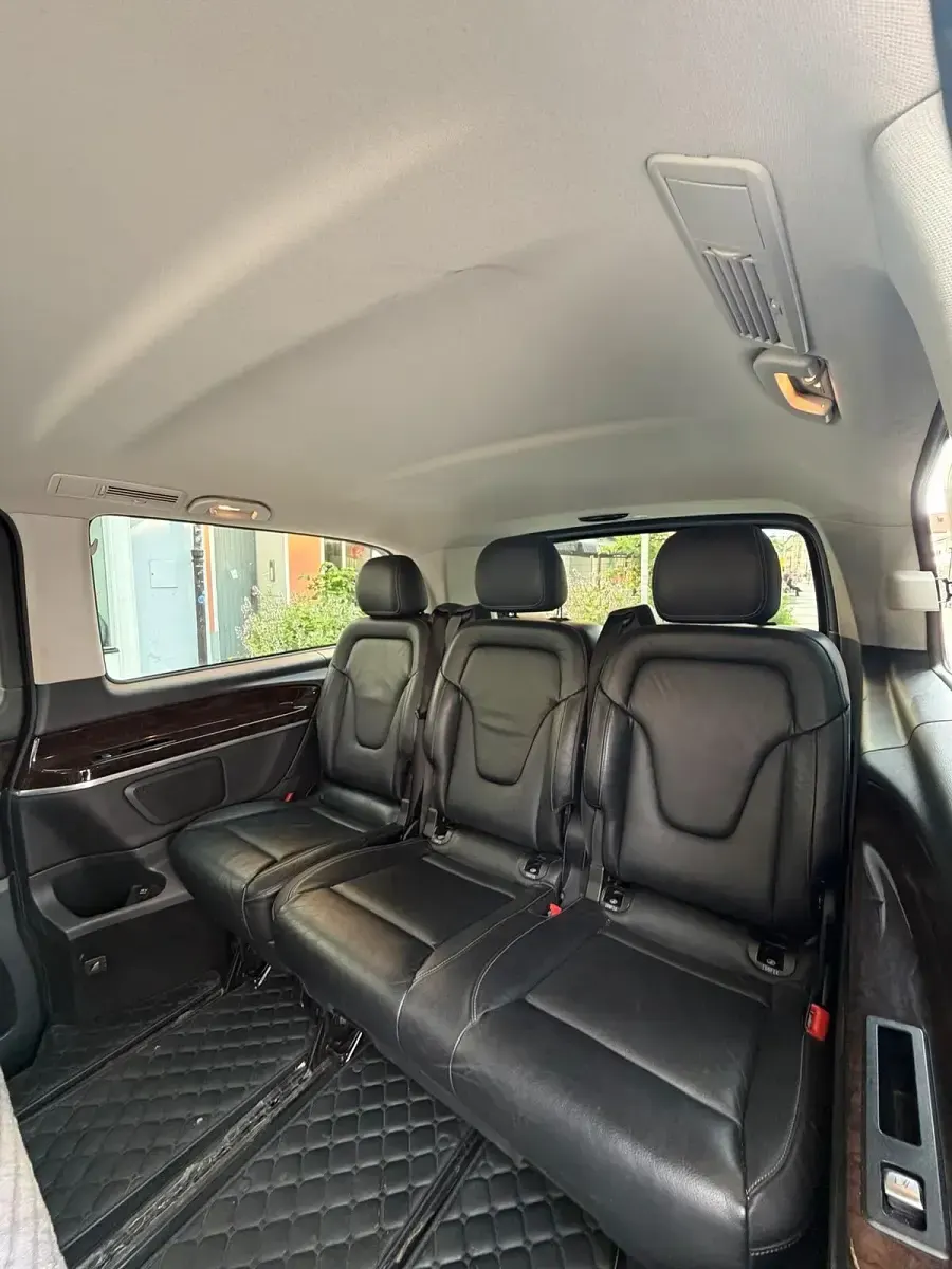 Gebraucht Mercedes V220 164 PS (120 kW) 2016 Schwarz Van / Kleinbus