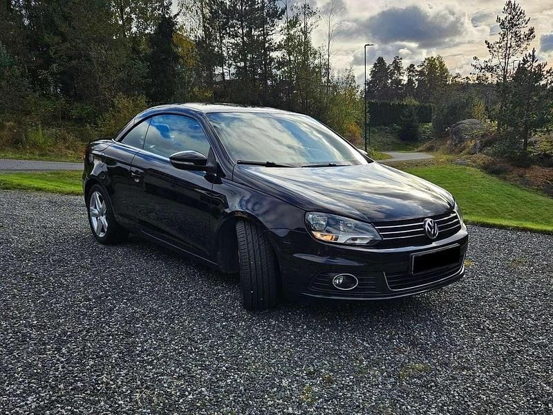 Schwarz Gebraucht 2011 VW Eos Exclusive Cabrio | 7.690 € (Guter Preis) - Bild 1/4