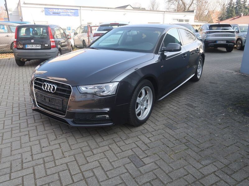 Lavagrau perleffekt Gebraucht 2015 Audi A5 Sportback Advanced Limousine | 10.999 € (Teuer) - Bild 1/4