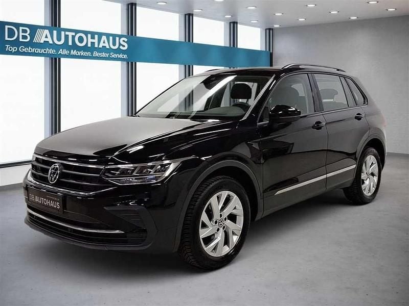 Schwarz Gebraucht 2022 VW Tiguan Life SUV | 24.880 € (Superpreis) - Bild 1/4