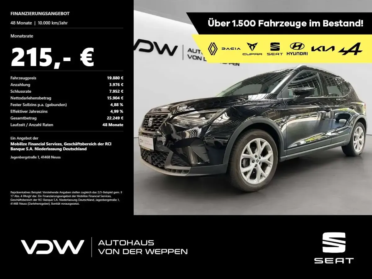 Gebraucht Seat Arona FR 150 PS (110 kW) 2023 SUV