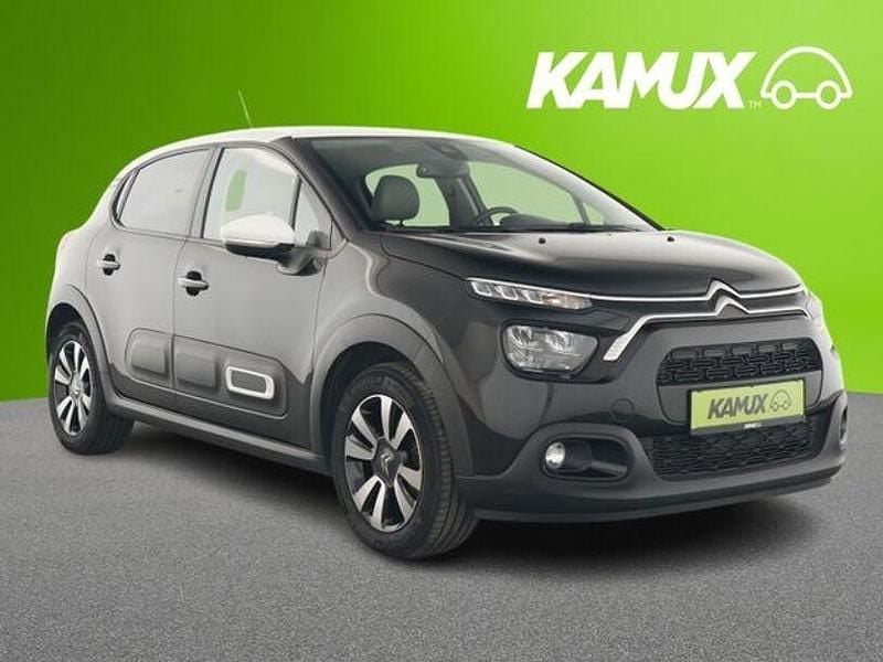 Schwarz Gebraucht 2023 Citroën C3 PureTech Kleinwagen | 13.750 € (Guter Preis) - Bild 1/3