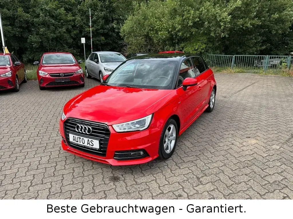 Gebraucht Audi A1 Sportback S-Line 95 PS (69 kW) 2016 Rot Kleinwagen