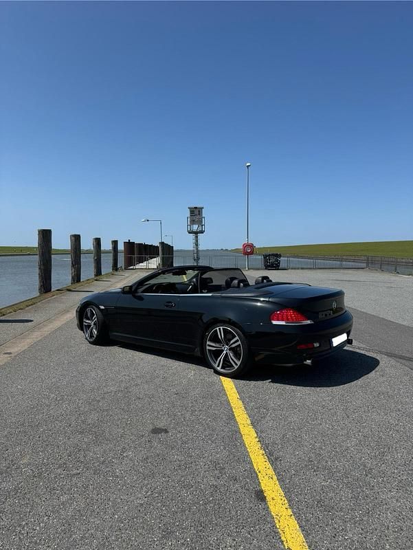 Schwarz Gebraucht 2006 BMW 630 Cabriolet Cabrio | 14.900 € - Bild 1/4