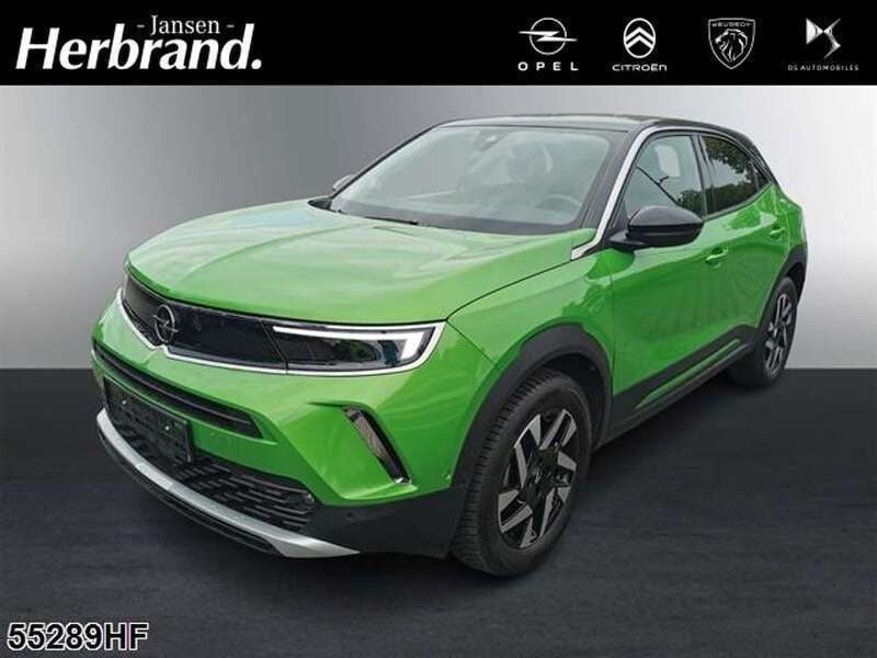 Matcha green/ikone gruen Gebraucht 2022 Opel Mokka Elegance SUV | 19.990 € (Fairer Preis) - Bild 1/4