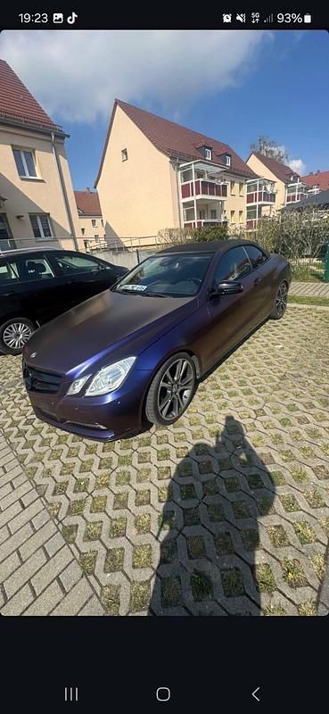 Violet Gebraucht 2010 Mercedes E250 Cabrio | 13.000 € (Fairer Preis) - Bild 1/4