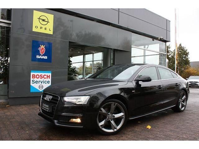 Gebraucht Audi A5 Sportback S-Line 190 PS (139 kW) 2014 Schwarz Kleinwagen