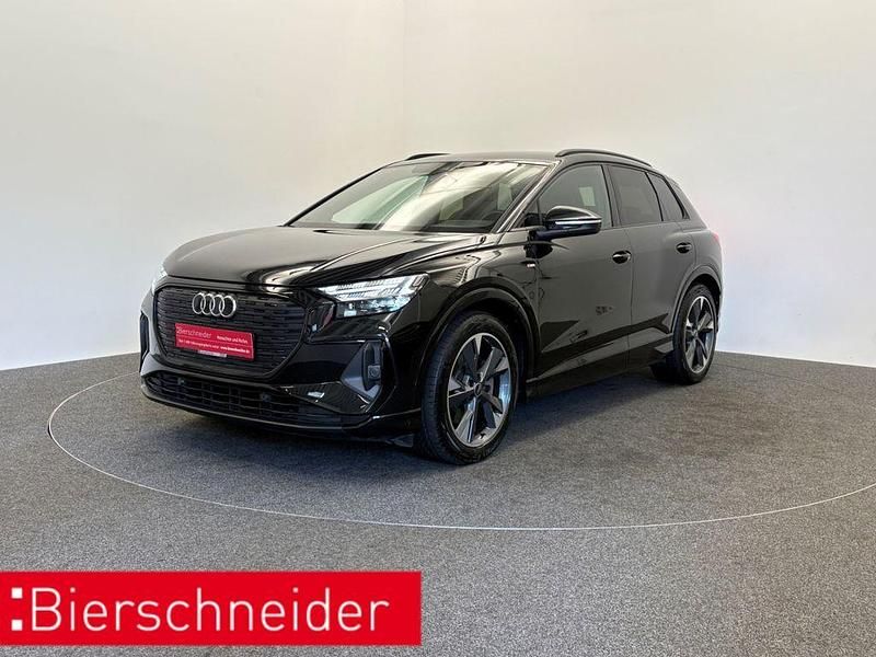 Schwarz Gebraucht 2022 Audi Q4 e-tron S-Line SUV | 37.950 € (Fairer Preis) - Bild 1/4