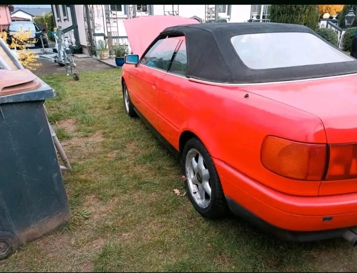 Gebraucht Audi 80 174 PS (127 kW) 1993 Rot Cabrio
