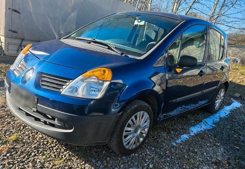 Blau Gebraucht 2005 Renault Modus Van / Kleinbus | 599 € (Guter Preis) - Bild 1/4