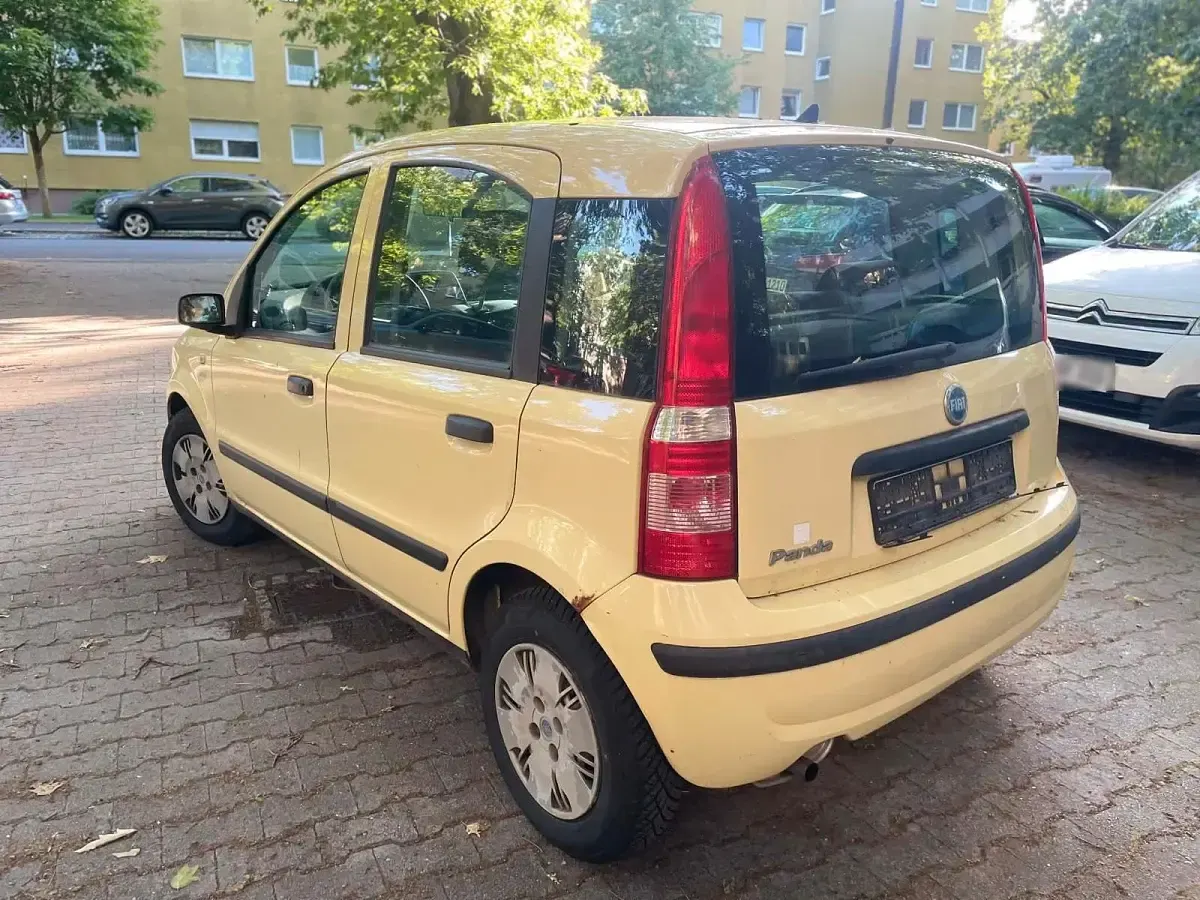 Gebraucht Fiat Panda Dynamic 69 PS (50 kW) 2007 Gelb Kleinwagen
