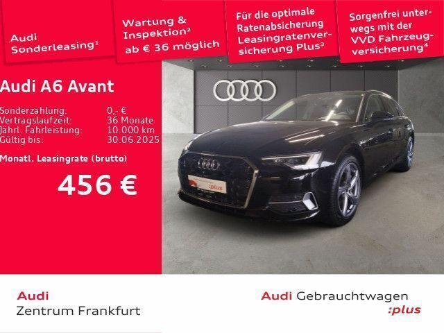 Mythosschwarz metallic Gebraucht 2024 Audi A6 Advanced Plus Kombi | 51.699 € (Etwas zu teuer) - Bild 1/2