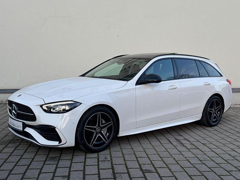 Gebraucht Mercedes C200 Business 163 PS (119 kW) 2023 Polarweiß Kombi