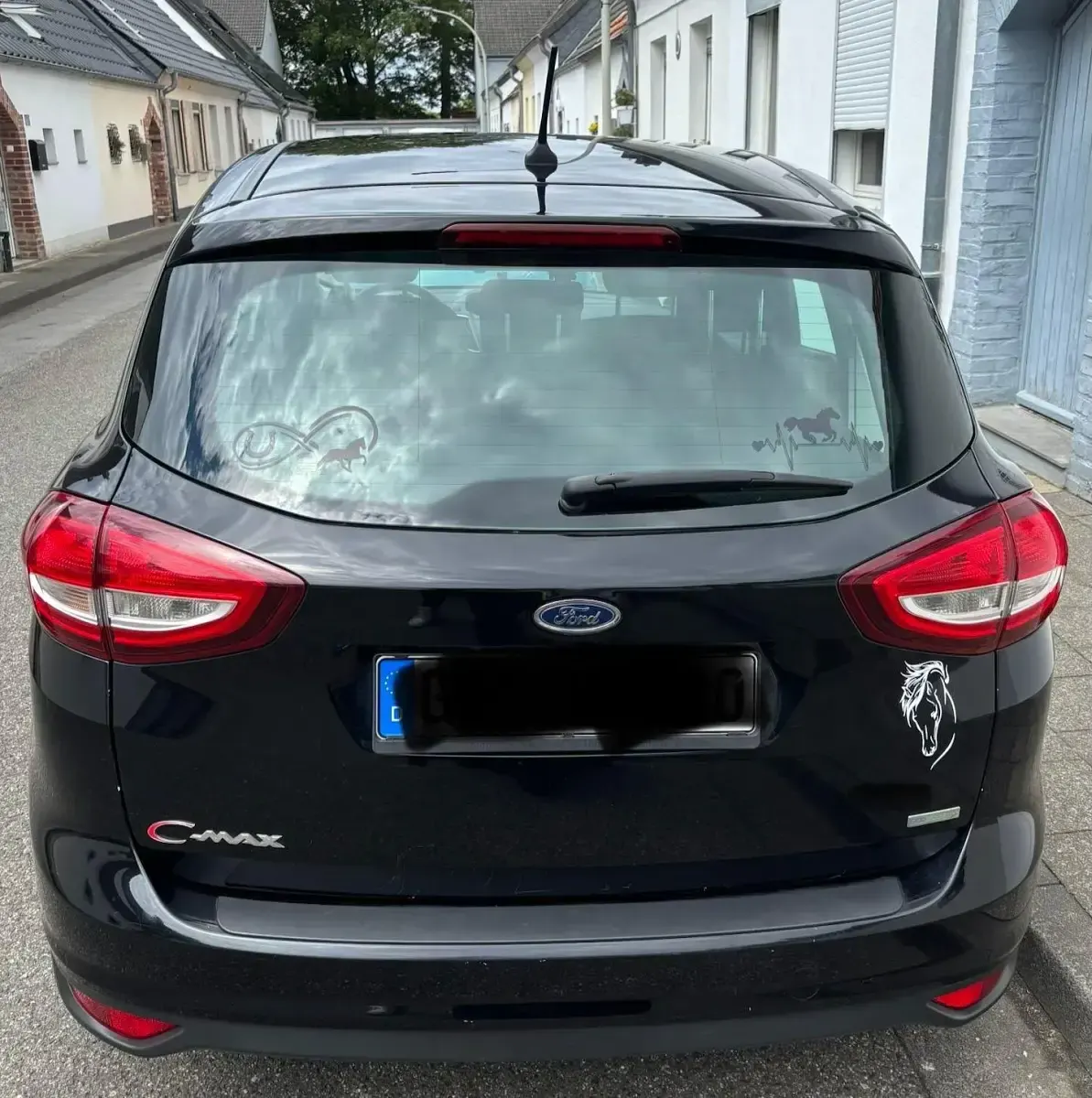Brugt Ford C-MAX 125 HK (91 kW) 2017 Sort MPV