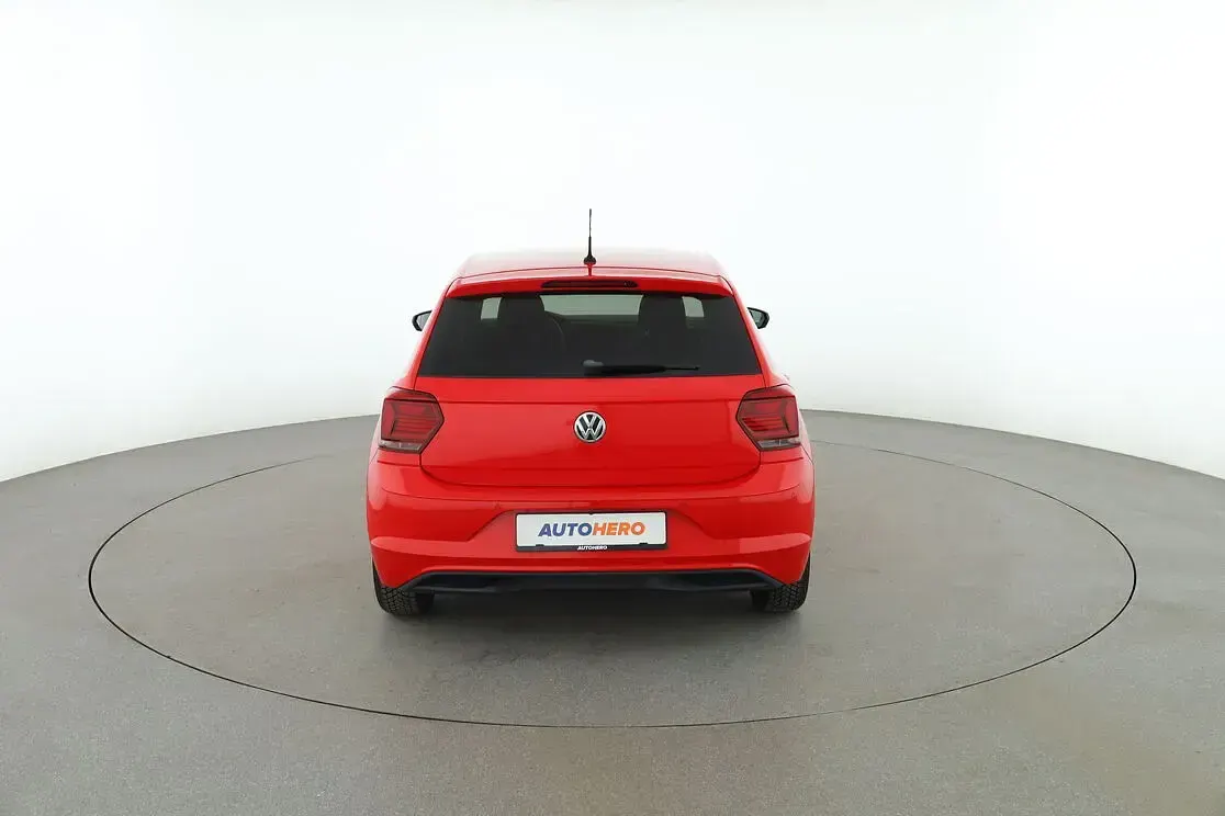 Gebraucht VW Polo Comfortline 2018 Rot Kleinwagen