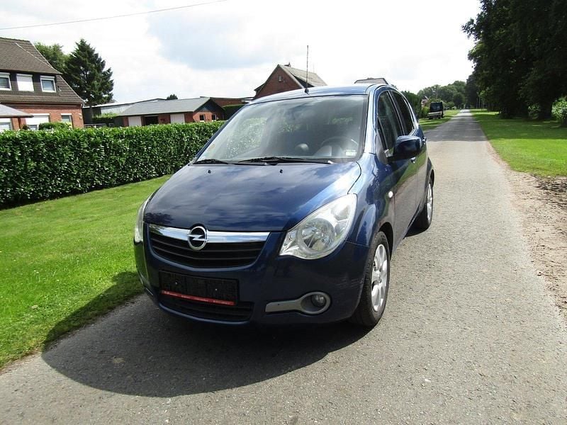 Blau Gebraucht 2008 Opel Agila Kleinwagen | 3.900 € (Guter Preis) - Bild 1/4