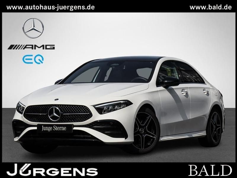 Weiss polarweiss Gebraucht 2024 Mercedes A200 Advanced Plus Limousine | 34.330 € (Etwas zu teuer) - Bild 1/4