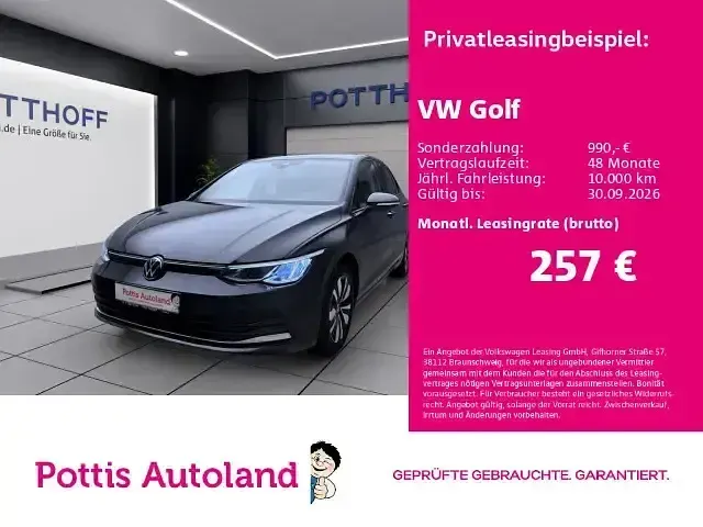 Gebraucht VW Golf VIII Move 110 PS (80 kW) 2024 Limousine