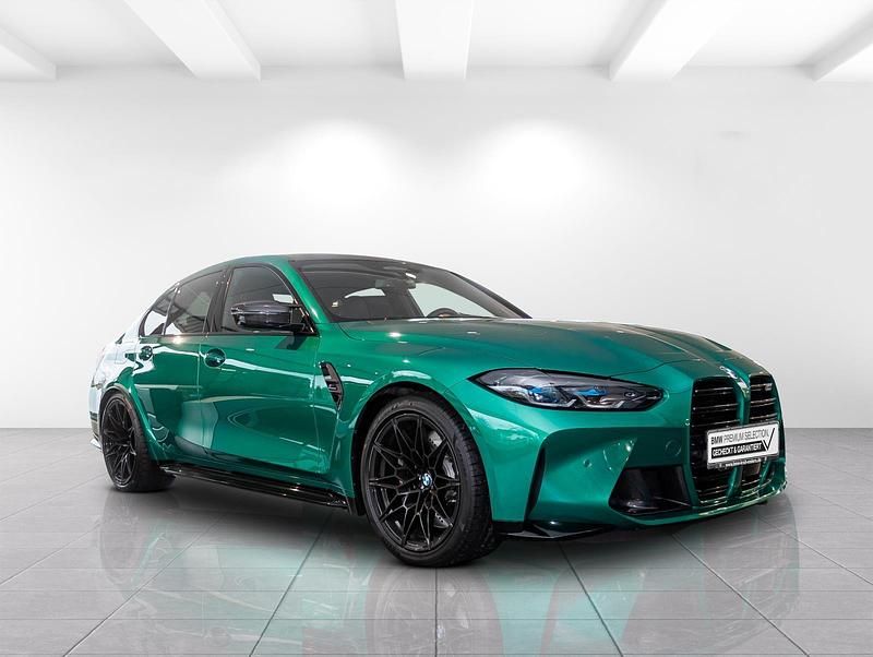 Isle of man gruen metallic Gebraucht 2022 BMW M3 Shadowline Limousine | 79.900 € (Teuer) - Bild 1/4