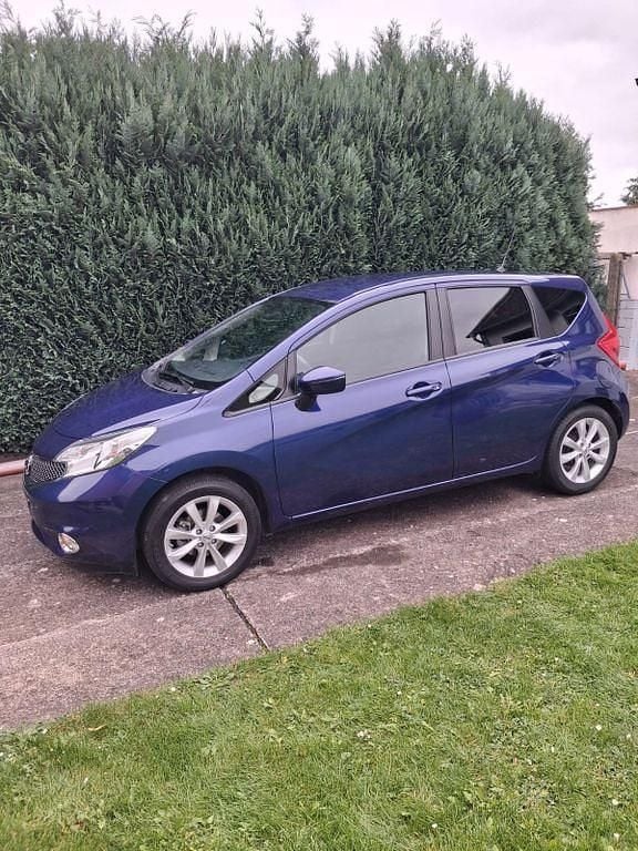 Gebraucht Nissan Note Acenta 98 PS (72 kW) 2016 Blau Limousine