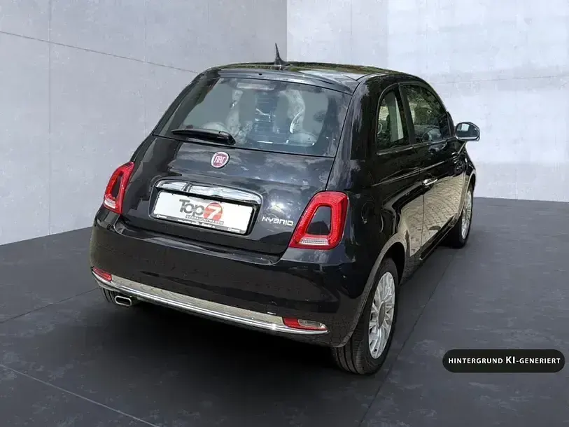 Gebraucht Fiat 500 Dolcevita 69 PS (50 kW) 2022 Vesuvio schwarz (metallic) Limousine