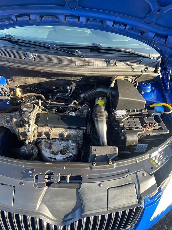 Gebraucht Skoda Roomster 69 PS (50 kW) 2007 Blau Van / Kleinbus