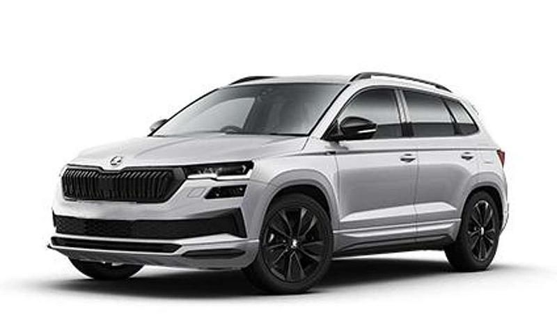 Schwarz, blackmagic ... Neu 2025 Skoda Karoq SportLine SUV | 35.285 € (Guter Preis) - Bild 1/1