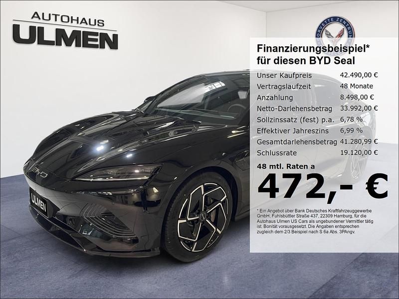 Schwarz Neu 2025 BYD Seal Design Limousine | 42.490 € (Fairer Preis) - Bild 1/4