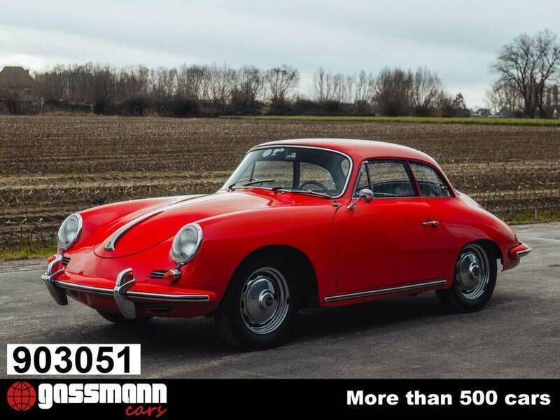 Rot Gebraucht 1961 Porsche 356 Coupé | 74.000 € - Bild 1/4