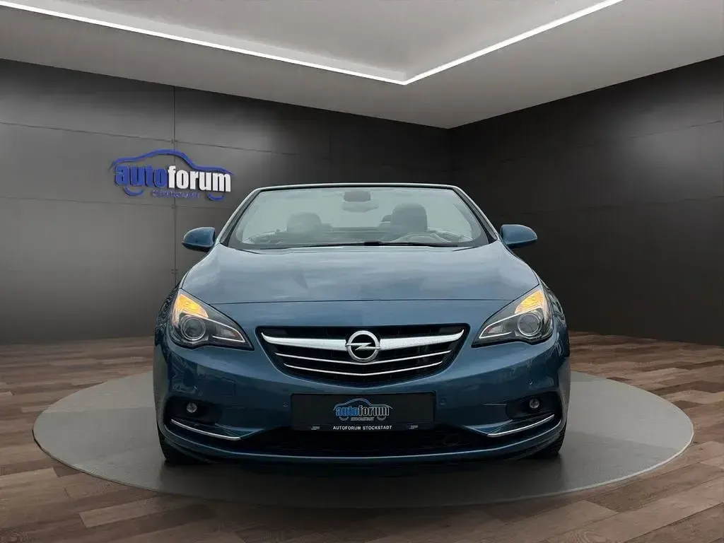Gebraucht Opel Cascada Innovation 140 PS (102 kW) 2017 Blau Cabrio